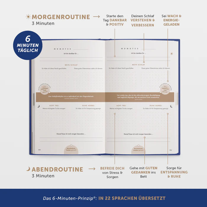 6-Minuten Schlaftagebuch