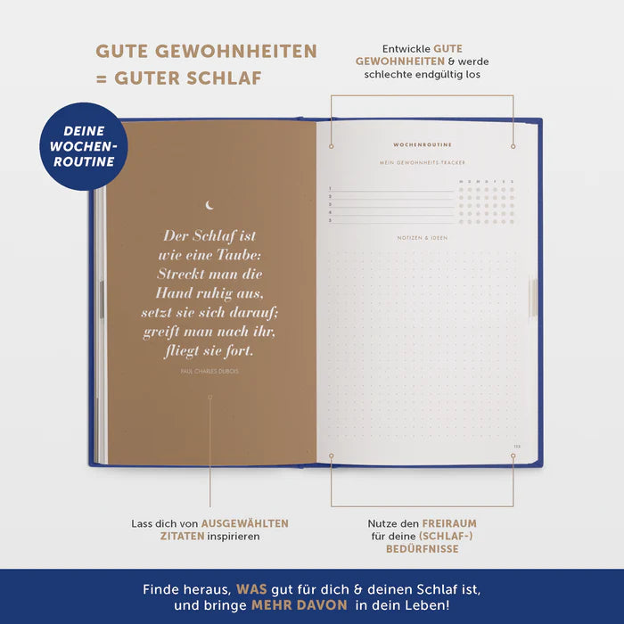 6-Minuten Schlaftagebuch