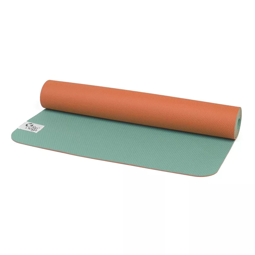 FREE LIGHT - Yogamatte orange/grün