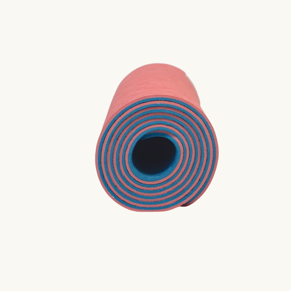FREE SOFT - Yogamatte coralle/blau