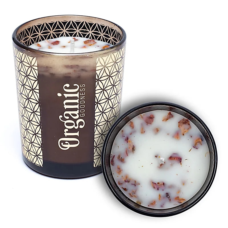 Organic Goodness Duftkerze - Rose & Geranie