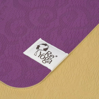 FREE SOFT - Yogamatte lila/sand