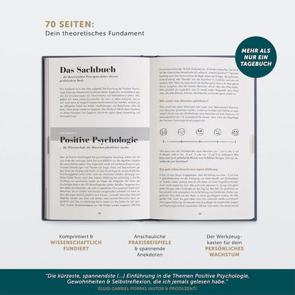 Das 6-Minuten Tagebuch - mehr Dankbarkeit & Achtsamkeit